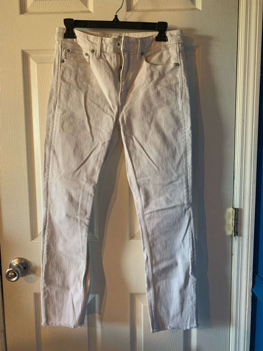Women's White High Rise Skinny Jeans size 27 Vineyard Vines